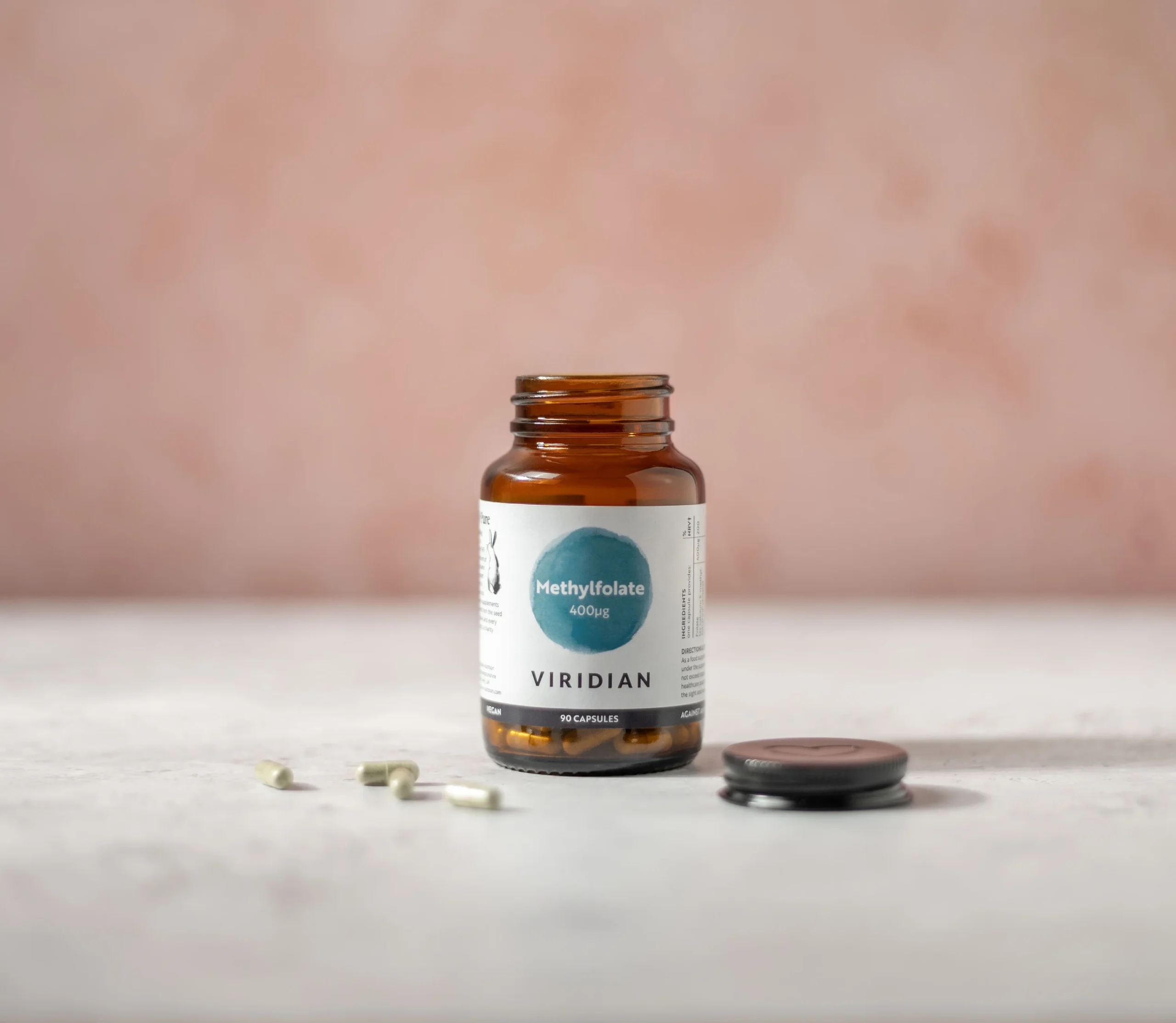 Methylfolate 400ug Viridian 90 capsule