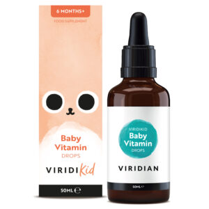 ViridiKid Picături cu Vitamine pentru Bebeluși, flacon de 50 ml cu pipetă