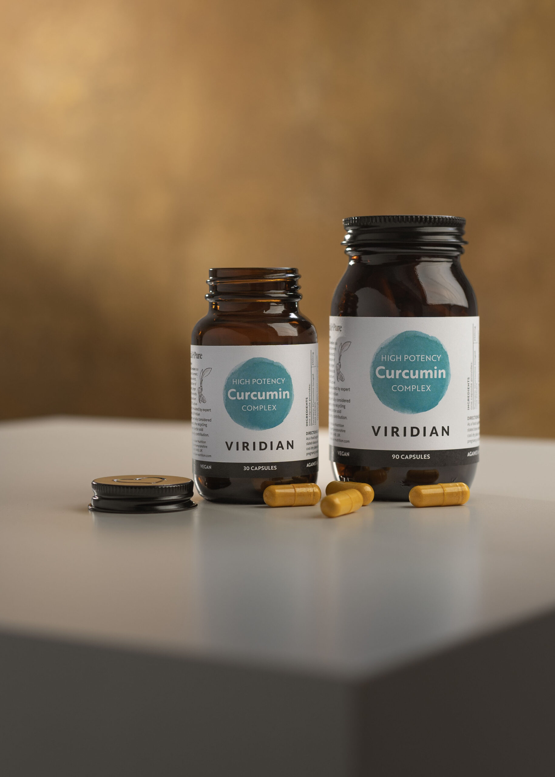 Viridian Complex de Curcumin Forte, flacon cu 30 capsule