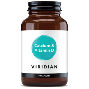 Viridian Calciu și Vitamina D3, flacon cu 90 capsule vegane