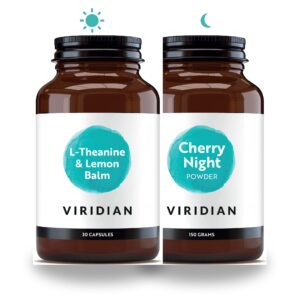 Pachet Calm Zi si Noapte — L-Teanina si Roinita plus Cherry Night Viridian